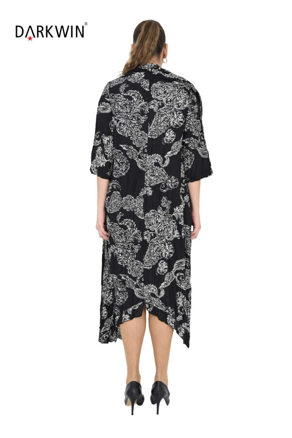 B4079 DARKWIN ELBİSE SIYAH - 7