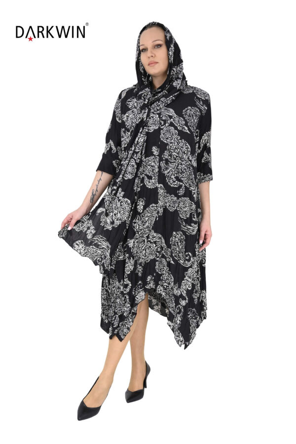 B4079 DARKWIN ELBİSE SIYAH - 8