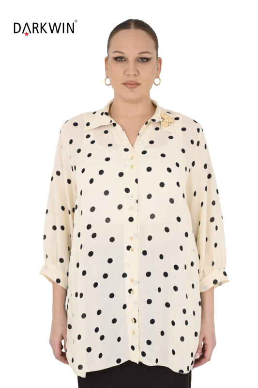 B4080 DARKWIN GÖMLEK EKRU - DARKWIN