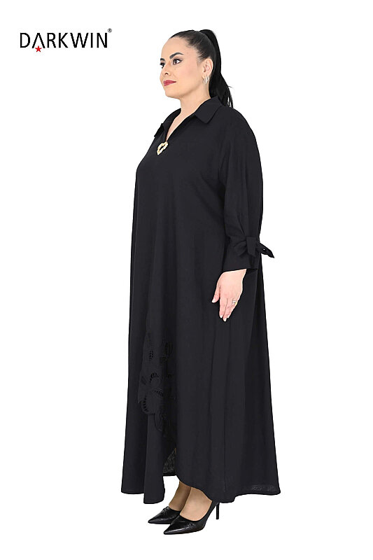 B4081 DARKWIN ELBİSE SIYAH - 4