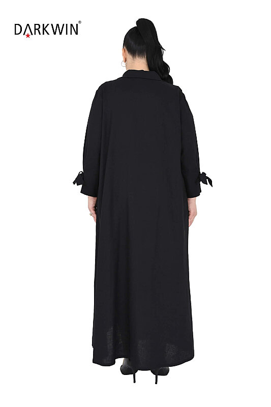 B4081 DARKWIN ELBİSE SIYAH - 6