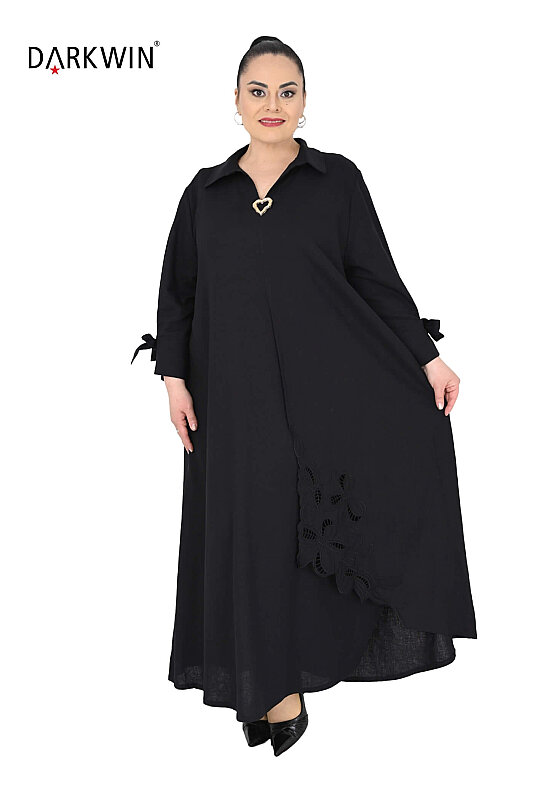 B4081 DARKWIN ELBİSE SIYAH - 9