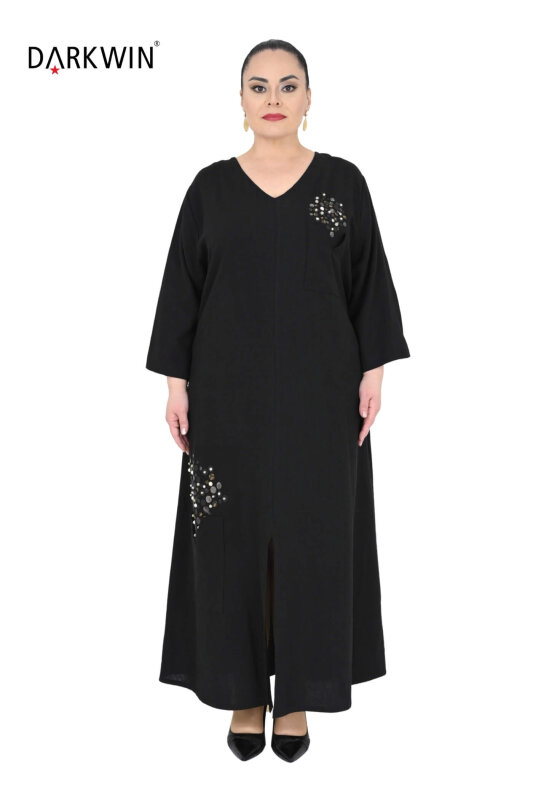 B4083 DARKWIN ELBİSE SIYAH - DARKWIN