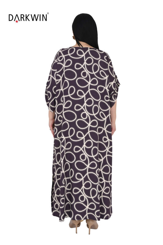 B4086 DARKWIN ELBİSE KAHVE - 3