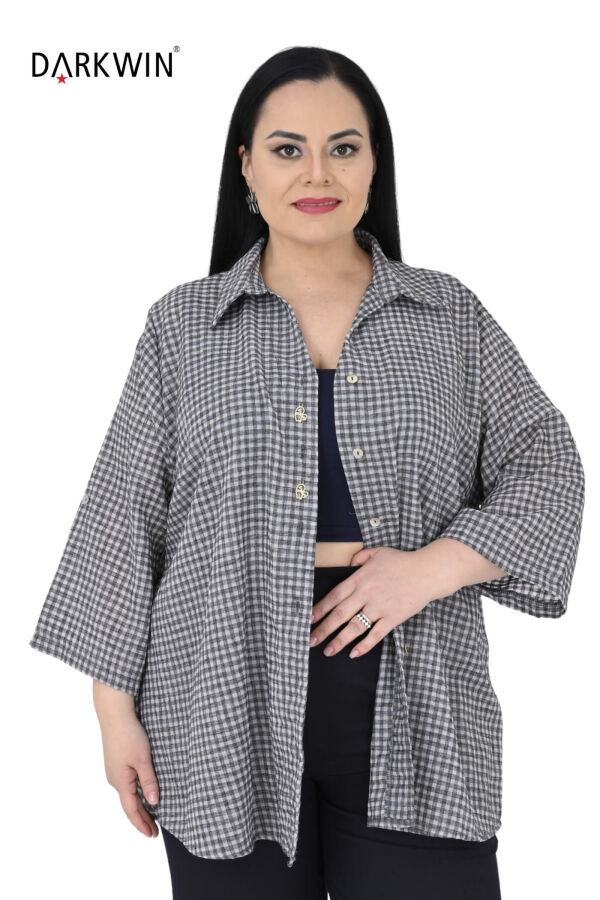 B4088 DARKWIN GÖMLEK SIYAH - 4