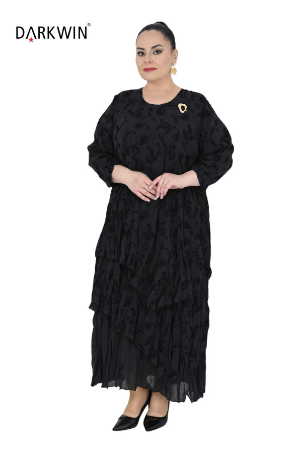 B4089 DARKWIN ELBİSE SIYAH - 5