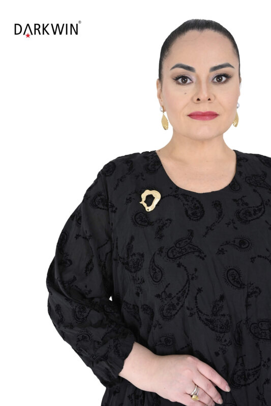 B4089 DARKWIN ELBİSE SIYAH - 6