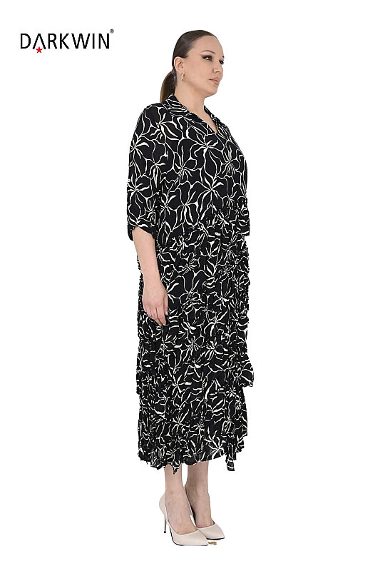 B4095 DARKWIN ELBİSE SIYAH - DARKWIN (1)