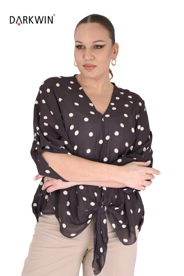 B4104 DARKWIN BLUZ KAHVE - 4