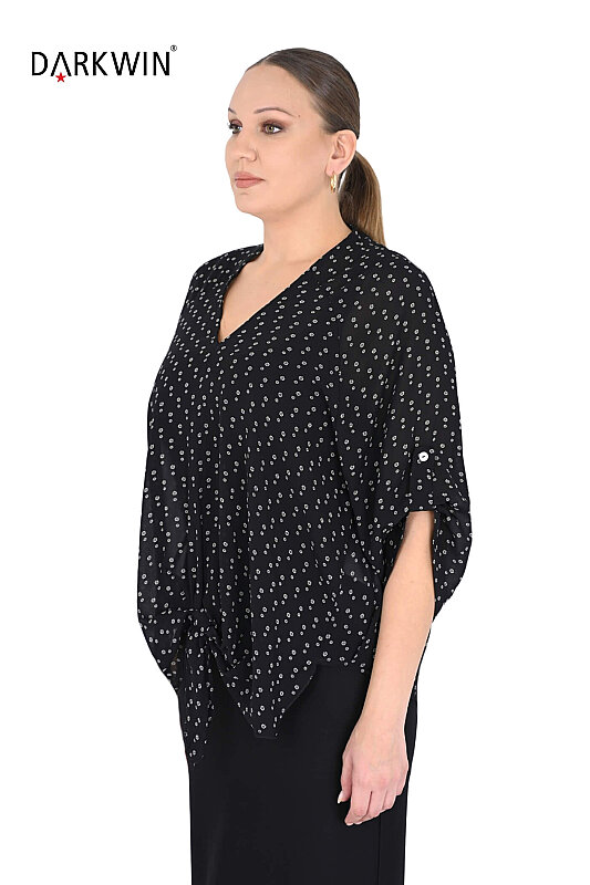 B4104 DARKWIN BLUZ SIYAH - Darkwin (1)