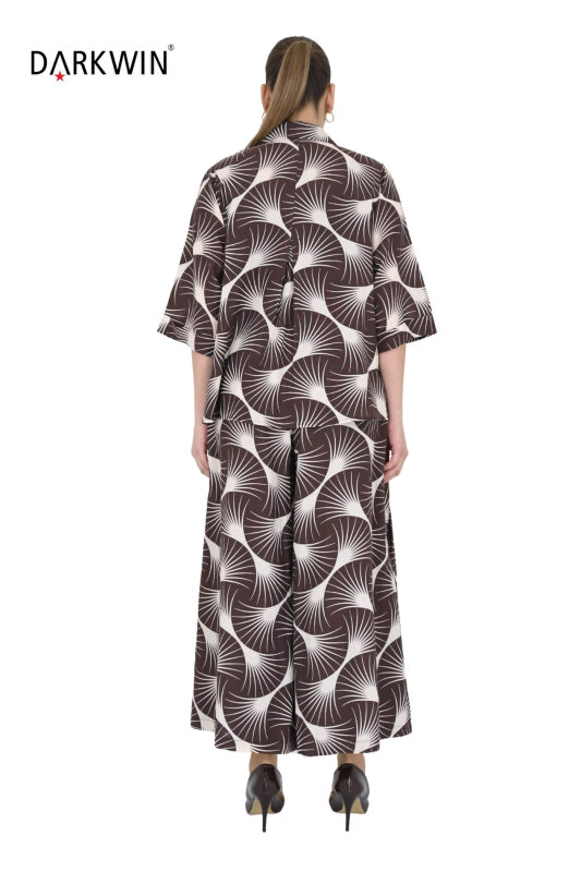 B4105 DARKWIN GÖMLEK-PANTOLON KAHVE-BEJ - 3