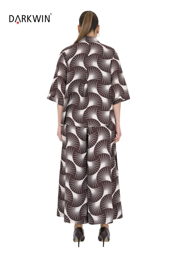 B4105 DARKWIN GÖMLEK-PANTOLON KAHVE-BEJ - 3