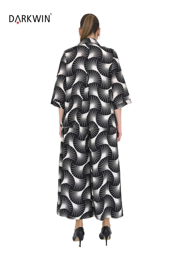 B4105 DARKWIN GÖMLEK-PANTOLON SIYAH-BEJ - 3