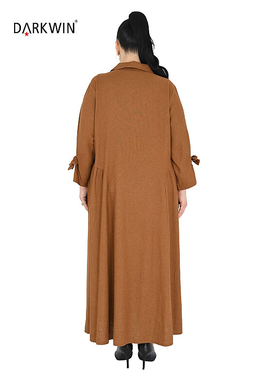 B4107 DARKWIN ELBİSE A.KAHVE - 3
