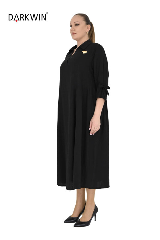 B4107 DARKWIN ELBİSE SIYAH - 2