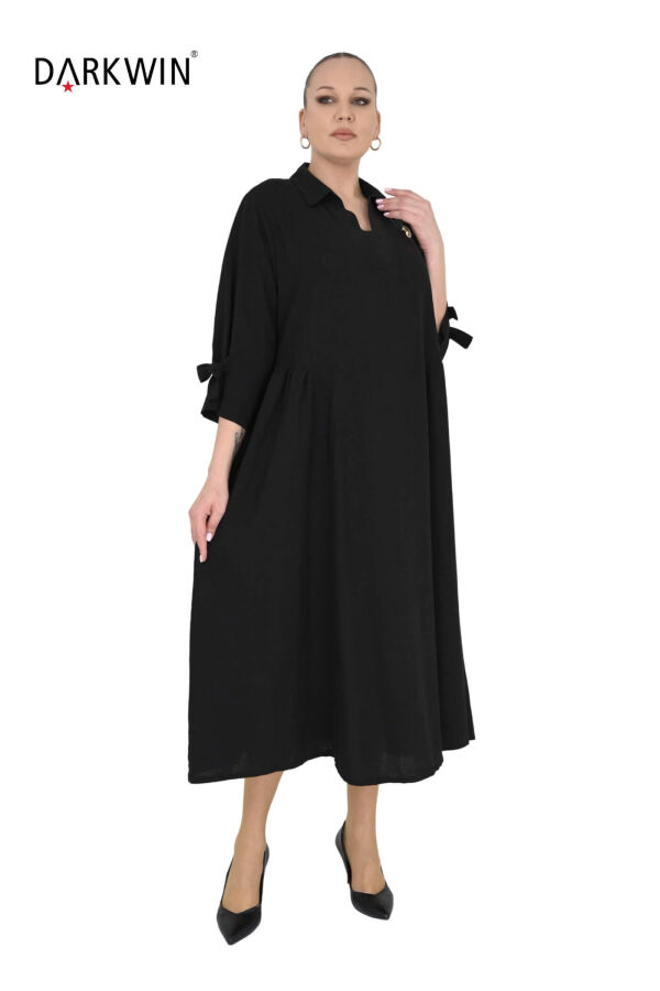 B4107 DARKWIN ELBİSE SIYAH - 4