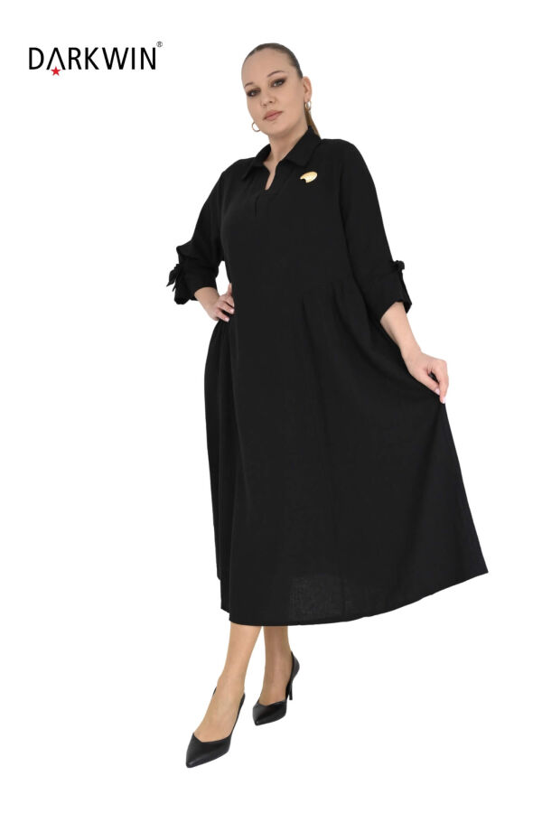 B4107 DARKWIN ELBİSE SIYAH - 6