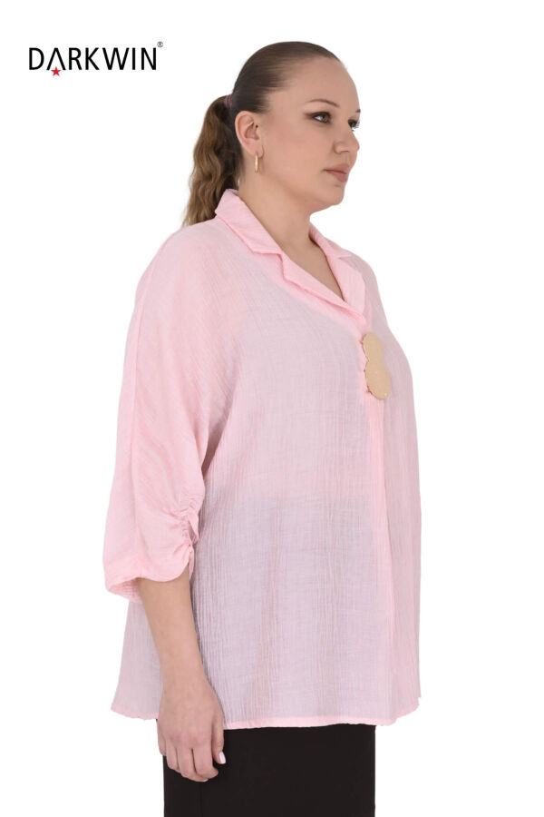 B4108 DARKWIN BLUZ PEMBE - 2