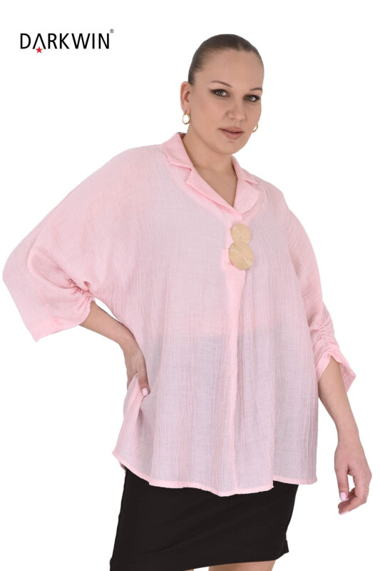 B4108 DARKWIN BLUZ PEMBE - 4