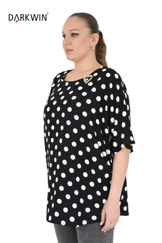 B4133 DARKWIN BLUZ SIYAH - DARKWIN (1)