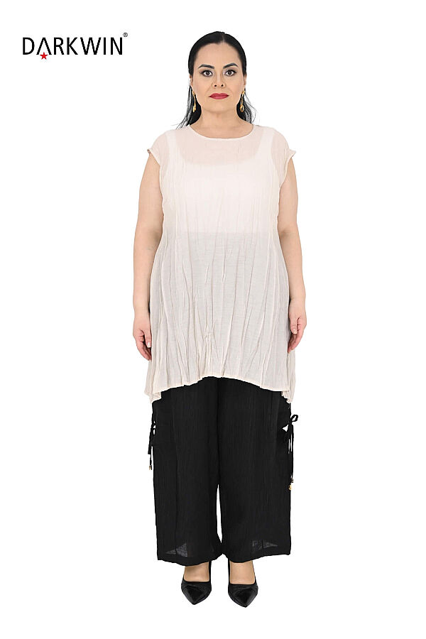 B4135 DARKWIN BLUZ-PANTOLON SIYAH - 7