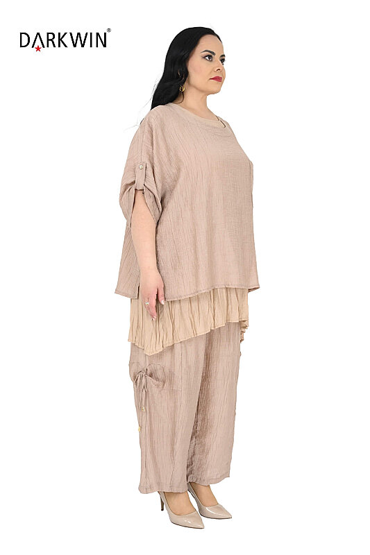 B4135 DARKWIN BLUZ-PANTOLON VIZON - DARKWIN (1)