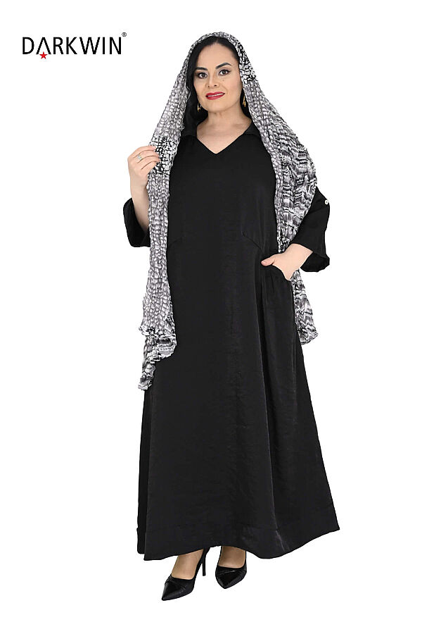 B4142 DARKWIN ELBİSE SIYAH - 4