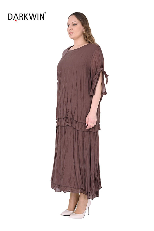 B4181 DARKWIN BLUZ-ETEK KAHVE - DARKWIN (1)
