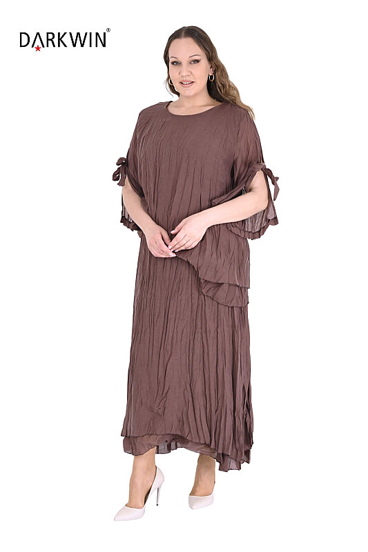 B4181 DARKWIN BLUZ-ETEK KAHVE - 4