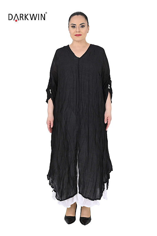 B4188 DARKWIN ELBİSE SIYAH - DARKWIN