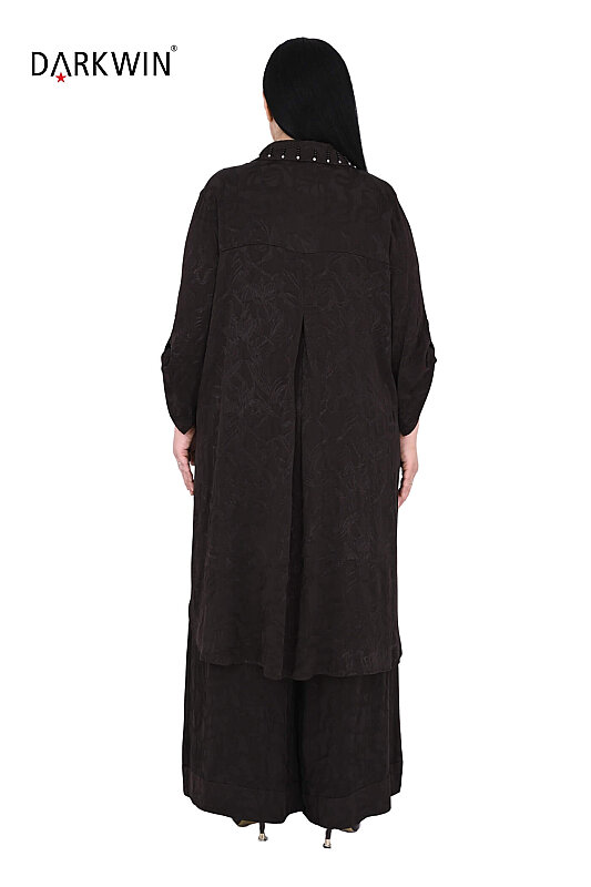 B4199 DARKWIN TUNİK-PANTOLON KAHVE - 5