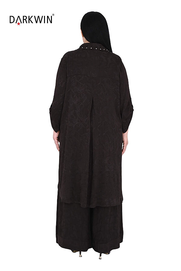 B4199 DARKWIN TUNİK-PANTOLON KAHVE - 6