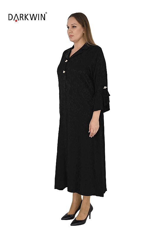 B4211 DARKWIN ELBİSE SIYAH - Darkwin (1)