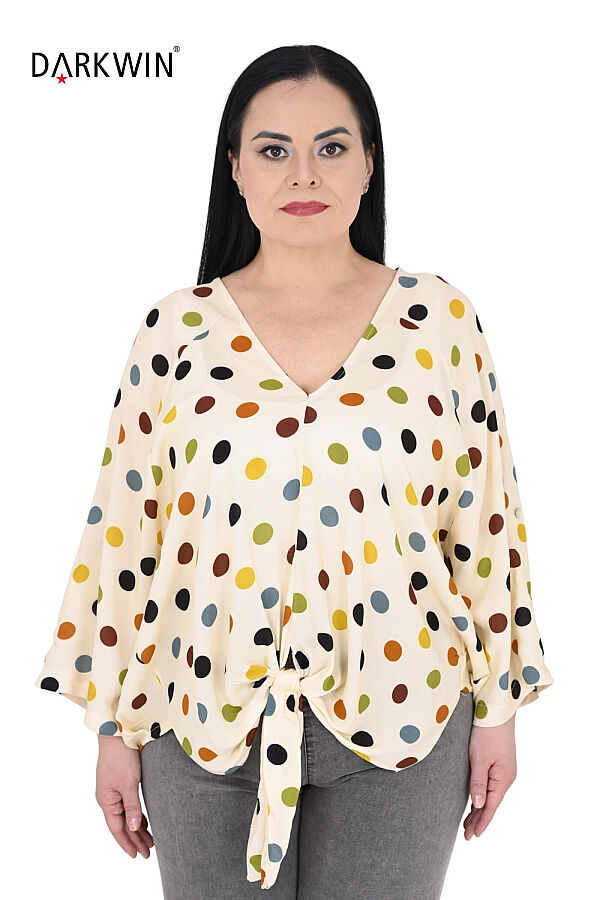 B4214 DARKWIN BLUZ DESENLI - 1