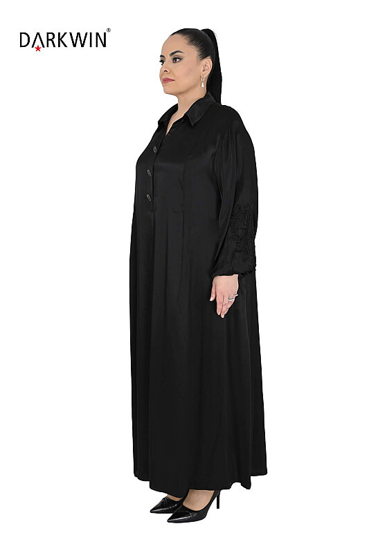 B4218 DARKWIN ELBİSE SIYAH - DARKWIN (1)