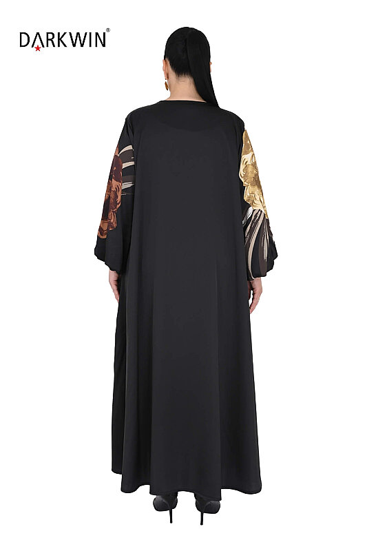 B4228 DARKWIN ELBİSE SIYAH - 3