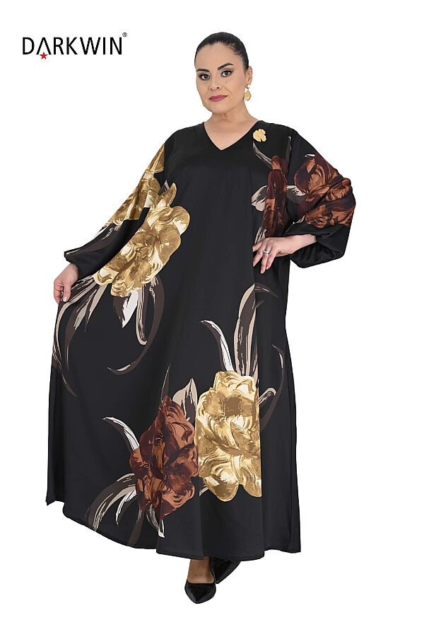 B4228 DARKWIN ELBİSE SIYAH - 4