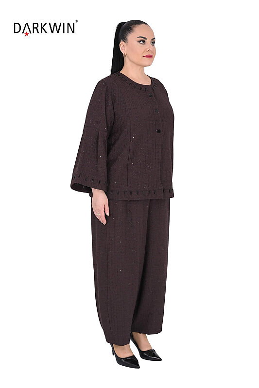 B4231 DARKWIN CEKET-PANTOLON KAHVE - 3
