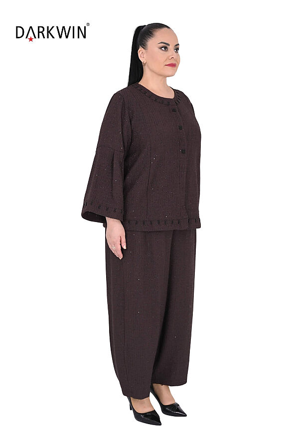 B4231 DARKWIN CEKET-PANTOLON KAHVE - 3