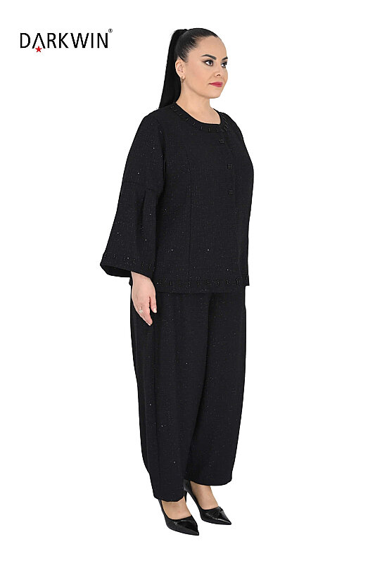 B4231 DARKWIN CEKET-PANTOLON SIYAH - 3