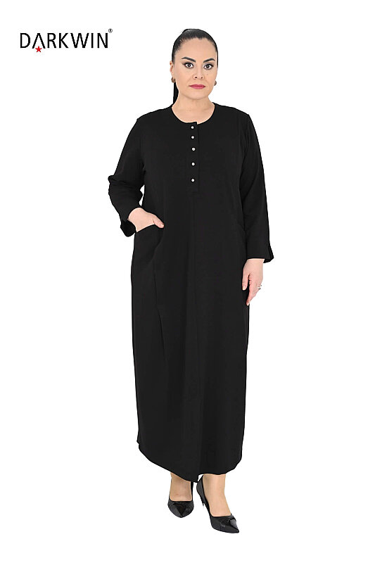 B4232 DARKWIN ELBİSE SIYAH - 4