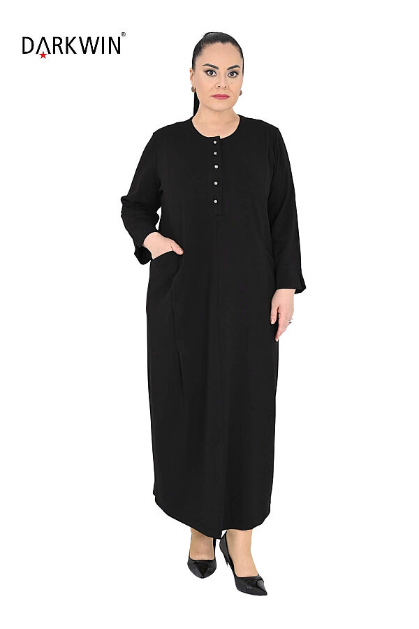 B4232 DARKWIN ELBİSE SIYAH - 4