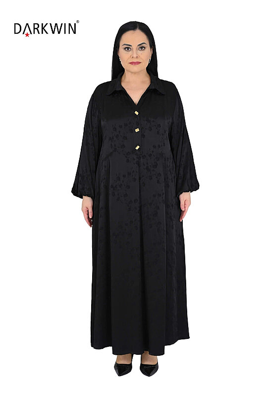 B4235 DARKWIN ELBİSE SIYAH - Darkwin
