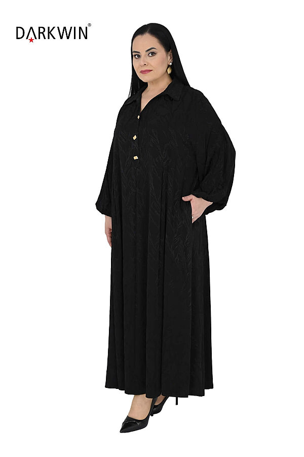 B4235 DARKWIN ELBİSE SIYAH - 4