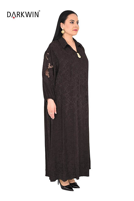 B4236 DARKWIN ELBİSE KAHVE - DARKWIN (1)