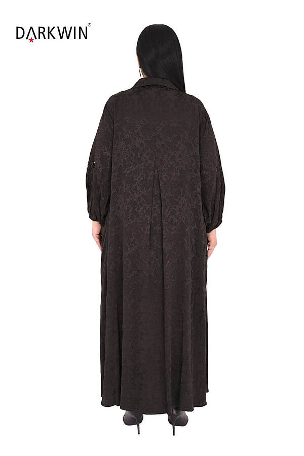 B4236 DARKWIN ELBİSE KAHVE - 3