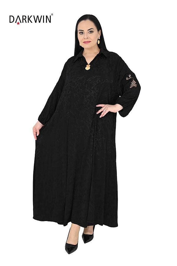 B4236 DARKWIN ELBİSE SIYAH - 4