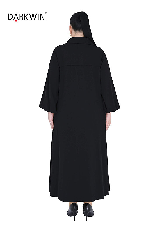 B4247 DARKWIN ELBİSE SIYAH - 3