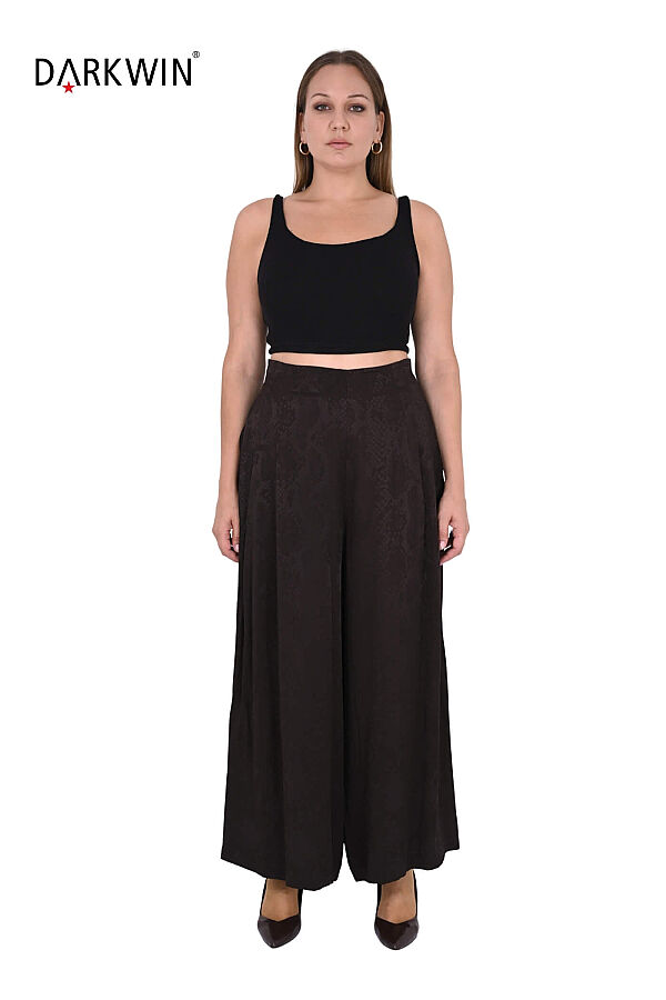 B4266 DARKWIN BLUZ-PANTOLON KAHVE - 4