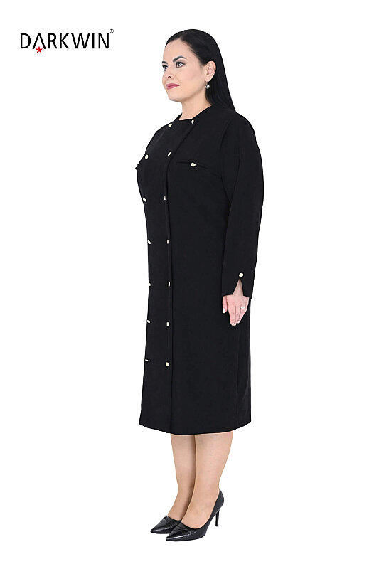 B4267 DARKWIN ELBİSE SIYAH - DARKWIN (1)